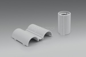 Złączka zatrzaskowa do peszla 20mm Tadpol