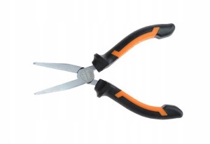 Szczypce płaskie 160 mm ząbkowane szczęki Jufisto