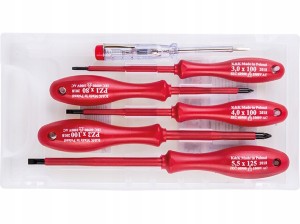 Zestaw wkrętaków izolowanych 1000V PZ 6szt