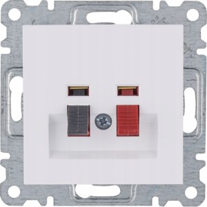 LUMINA Gniazdo głośnikowe pojedyncze WL3310