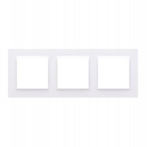 Simon 10 Ramka 3-krotna biały CR3/11