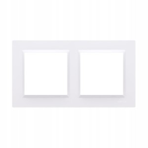 Simon 10 Ramka 2-krotna biały CR2/11