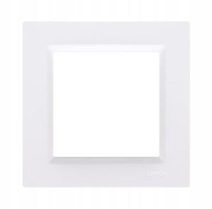 Simon 10 Ramka 1-krotna biały CR1/11