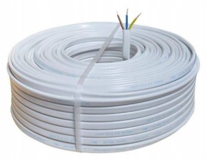 Przewód kabel płaski YDYp 3x1,5 750V 100m