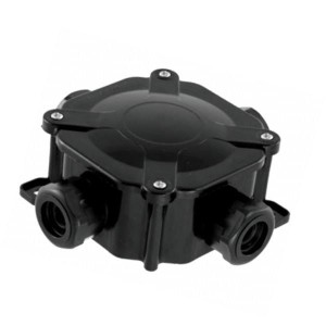 Puszka NT hermetyczna czarna 75x75x33 IP67 A.0035C