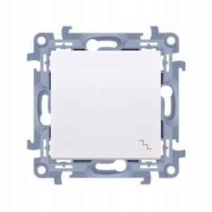 Simon 10 Łącznik schodowy biały CW6.01/11