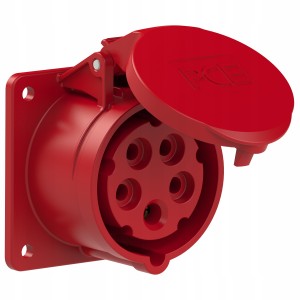 Gniazdo tablicowe 16A 5P 400V PCE 315-6f7