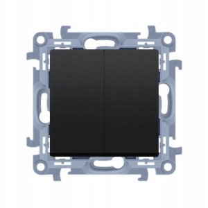 Simon 10 Łącznik świecznikowy czarny CW5.01/49