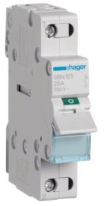 Modułowy rozłącznik izolacyjny 25A FR Hager SBN125