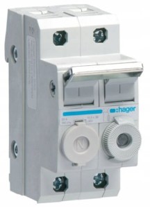 Rozłącznik cylindryczny 10x38 2P L95200 Hager