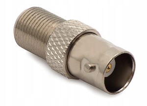 Przejście gniazdo BNC - gniazdo F