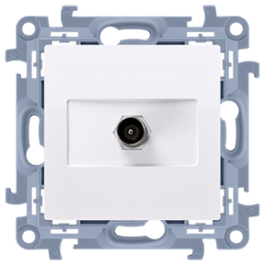 Simon 10 Gniazdo antenowe R-TV końcowe separowane CAK1.01/11