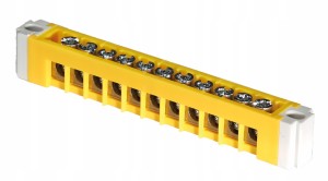 Listwa zaciskowa żółta PE 11 do ERP