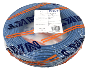 Przewód DY 1,5 H07V-U 450/750V niebieski 100m