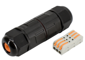 Złącze kablowe hermetyczne do ziemi 3-torowe szybkozłączki IP68 Bemko