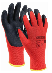 Rękawice poliestrowe S-Latex R- Eco 8  STALCO