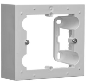 Simon 54 Puszka natynkowa 1-krotna biała DPN1/11