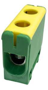 Złączka szynowa gwintowa al/cu 1x240mm2 żółto-zielony