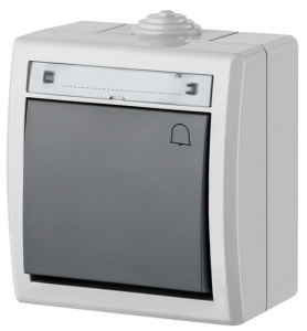 Łącznik natynkowy dzwonek Aquant IP55 1205-10