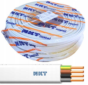 Przewód kabel płaski YDYp 4x1,5 750V 100m NKT