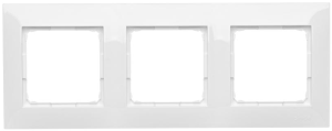 Simon 54 Ramka 3- krotna biały DR3/11