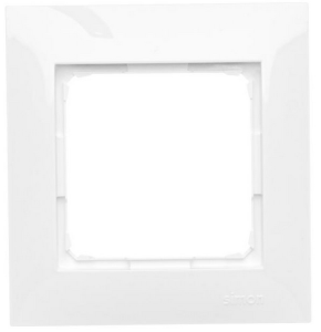 Simon 54 Ramka 1- krotna biały DR1/11