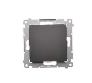 Simon 54 czarny mat Przycisk zwierny pojedynczy DP1.01/49