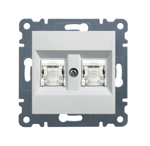 LUMINA Gniazdo komputerowe podwójne 6 UTP WL2160