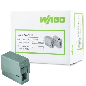 WAGO Szybkozłączka oświetleniowa 2,5mm2 100szt