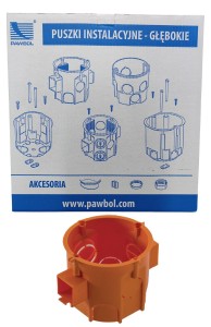 Puszka PT PK60 głęboka do łączenia A.0006BLP 110x