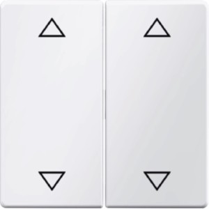 BER Q.x Klawisze z nadrukiem strzałka biały 16446089