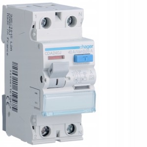 CDA240J Wyłącznik różnicowoprądowy 40A 6kA Typ A